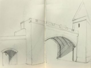 Sketch - Quebec City Gate