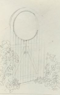 Sketch - Garden Gate