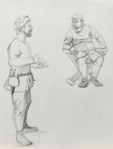 Sketch - Medieval Men