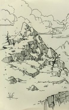 Sketch - Mountain